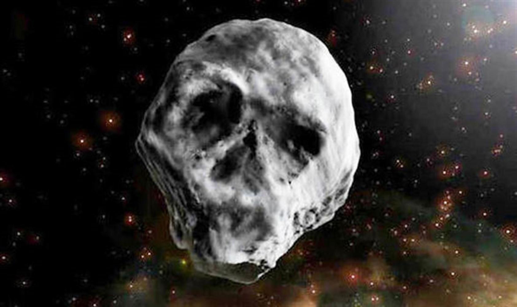 Жуткий астероид-убийца в форме черепа несется к Земле! 