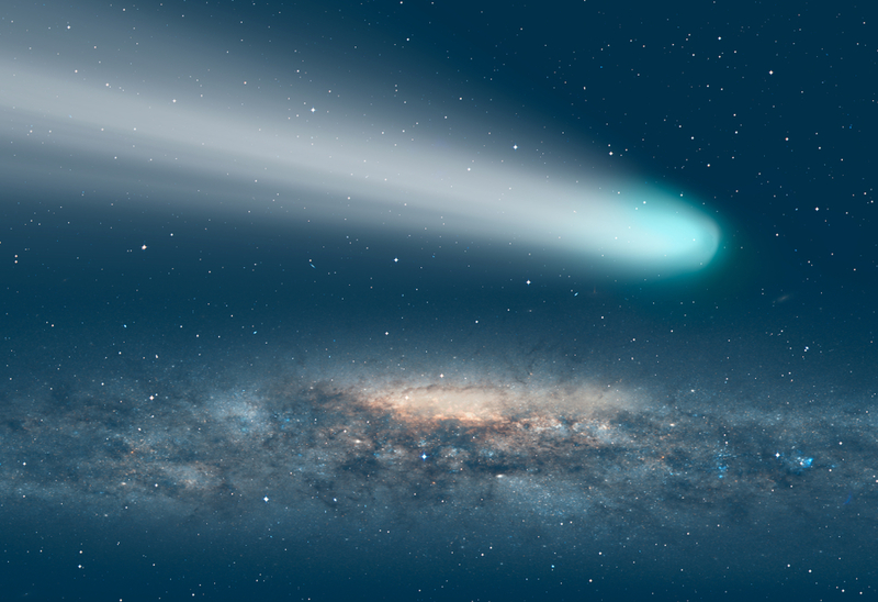 Самая яркая комета 2021 года