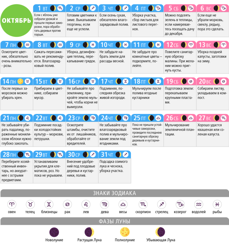 В каком знаке зодиака находится луна сейчас. Календарь Луны. Лунный календарь на октябрь садовода и огородника. Благоприятные дни в октябре. Лунный календарь на октябрь садовода.